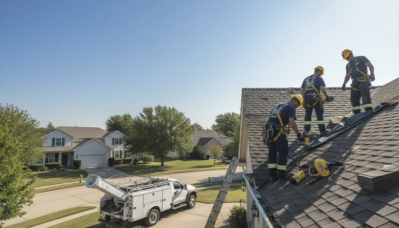 Emergency Roof Repair in Waltonville, IL near me